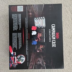 Campaign Case Creatures Board Game Set - Black and Red